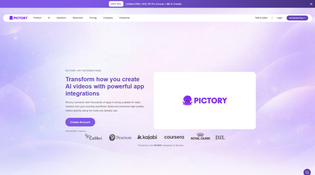 Pictory connects