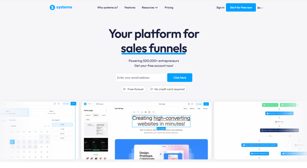 Systeme.io Pricing